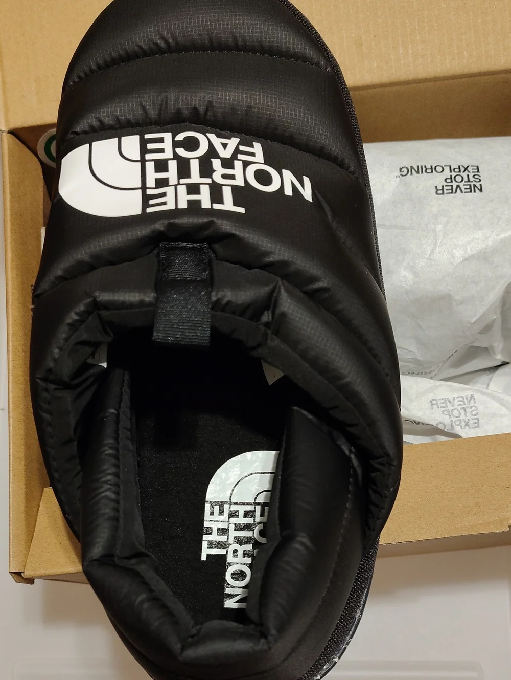 The North Face new box